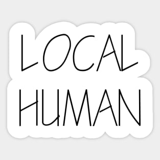 Local Human Sticker